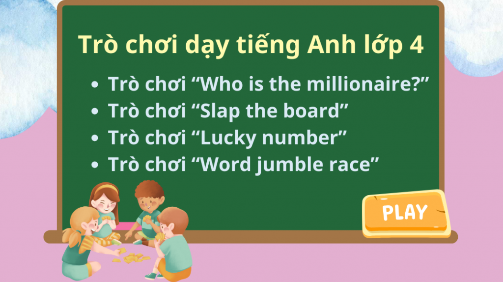 Dạy tiếng Anh lớp 4