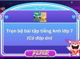 bài tập tiếng Anh lớp 7