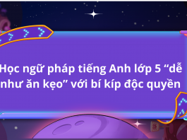 ngữ pháp tiếng Anh lớp 5