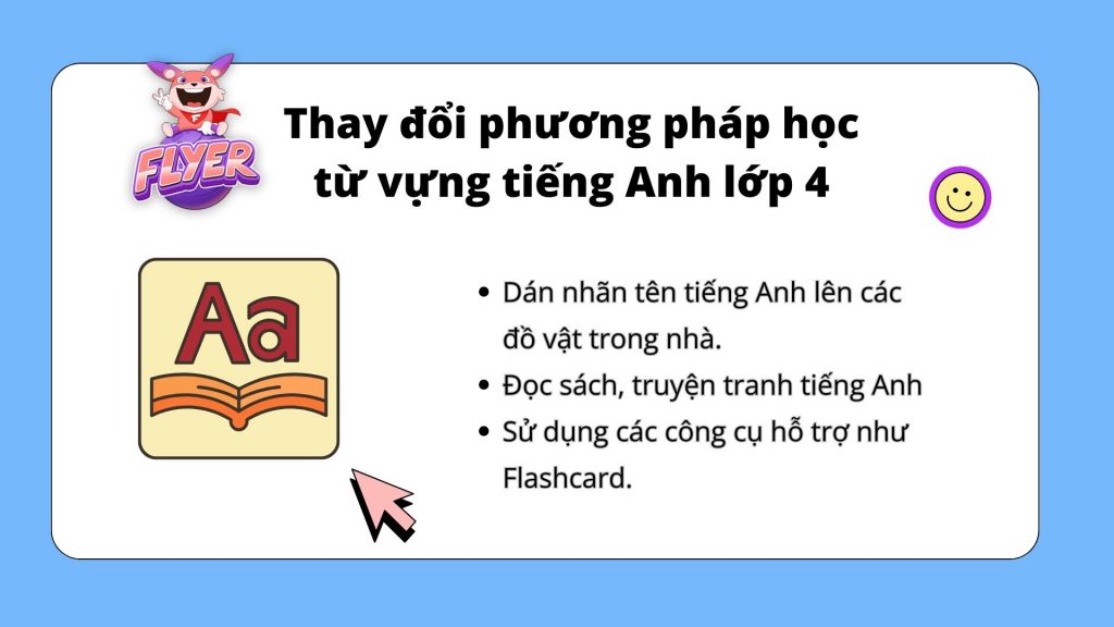 HỌC TIẾNG ANH LỚP 4